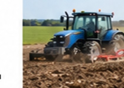 Working tractor